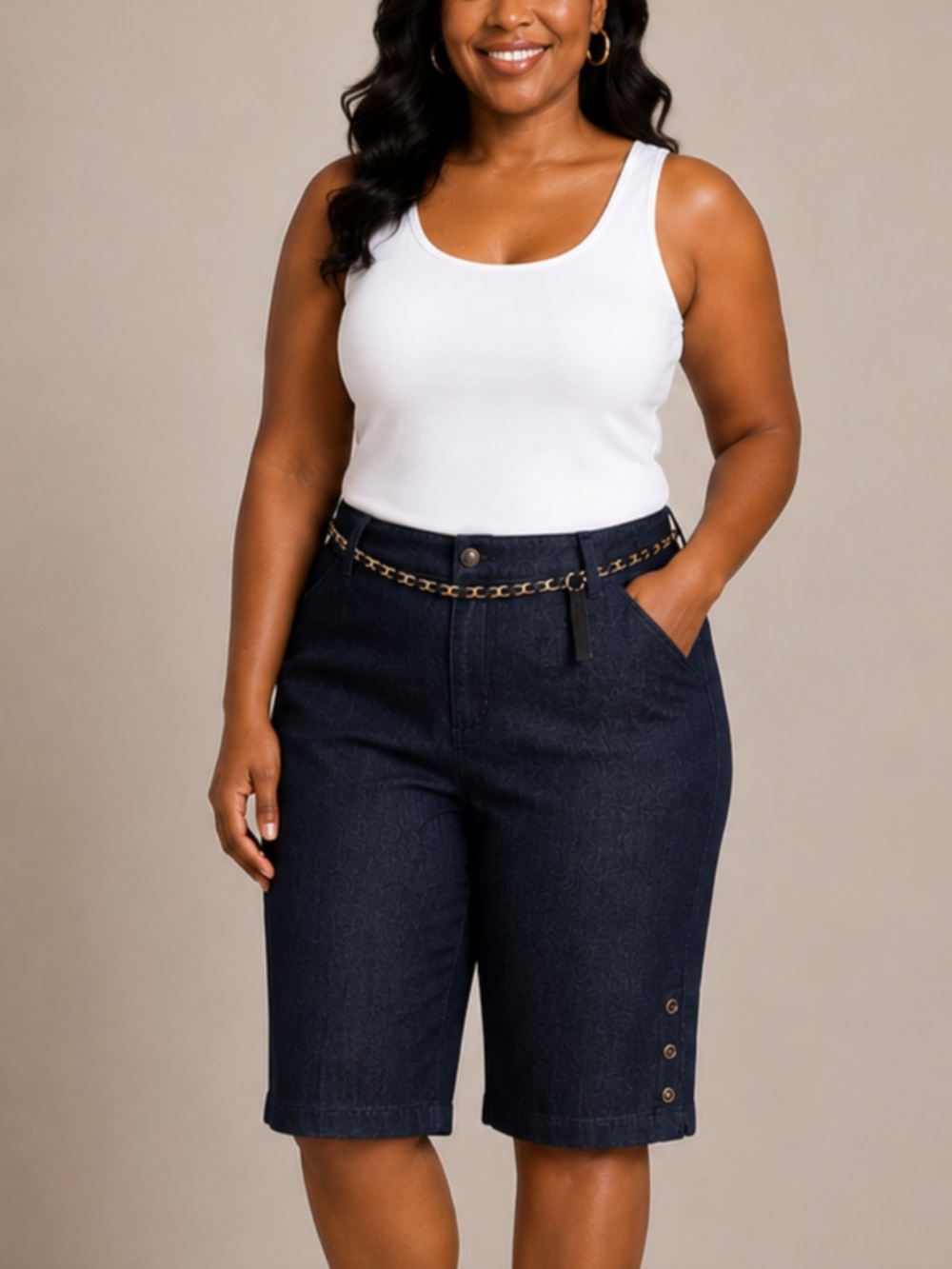 Dress Barn Denim Capri